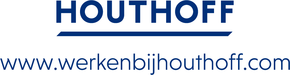 Logo Houthoff - werken bij houthoff Blauw
